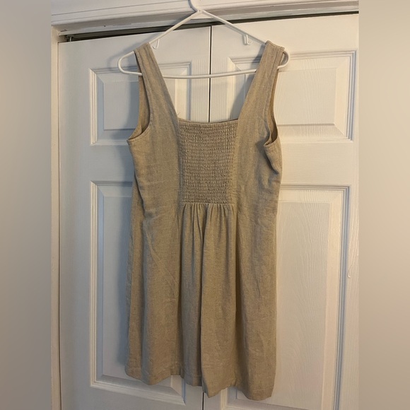 Old Navy Linen Blend Dress, size medium - Picture 4 of 4